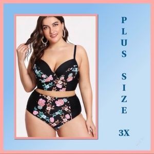 NWOT Swim - NWOT PLUS SIZE FLORAL BIKINI NWOT Swim - NWOT PLUS SIZE FLORAL BIKINI